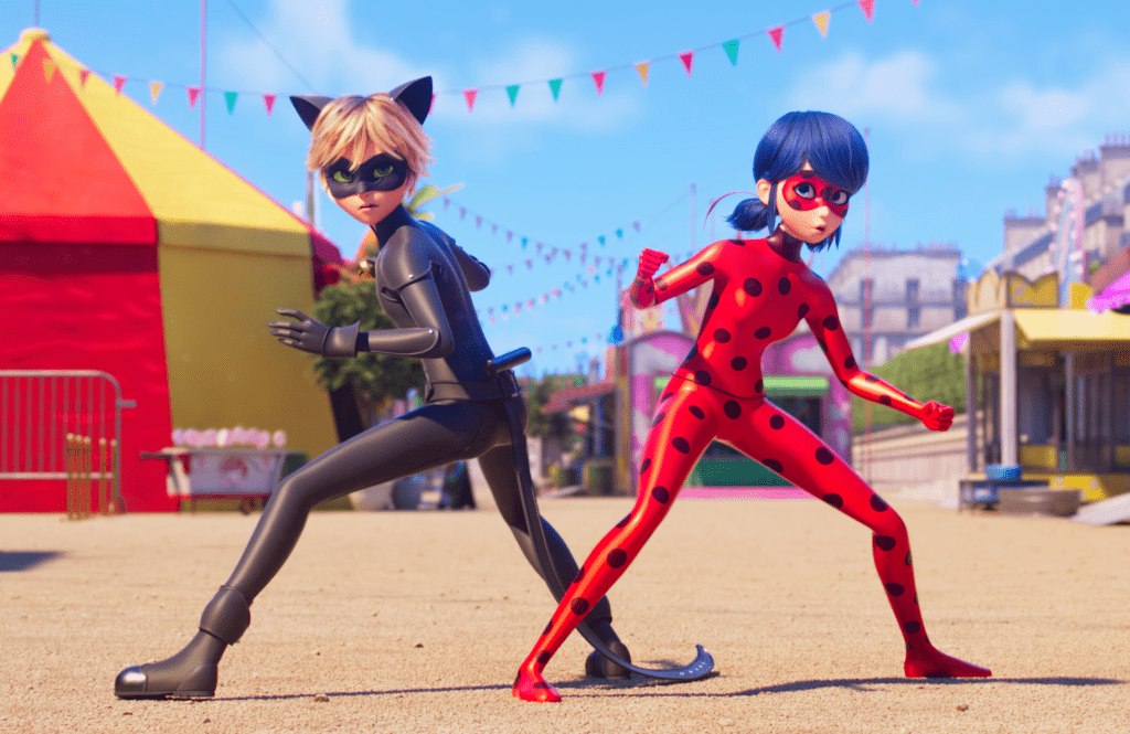 Immagine ufficiale di Miraculous Il film, in uscita su Netflix a luglio 2023.