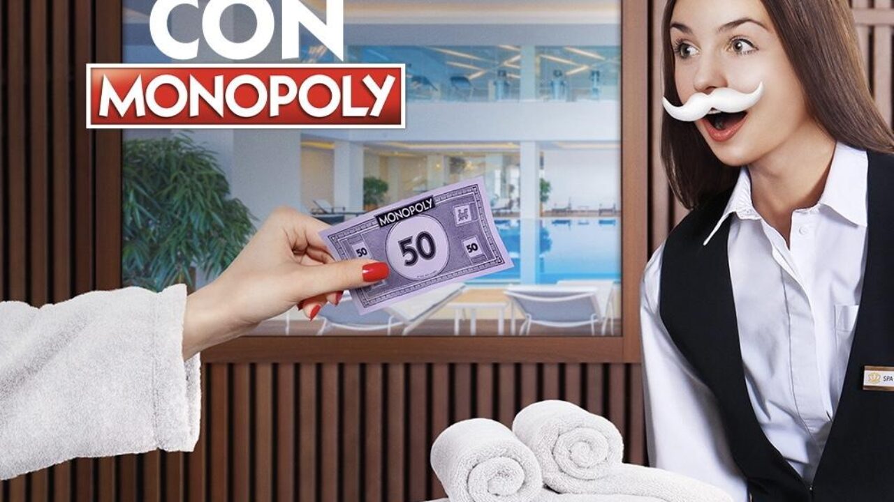 Il Monopoly con i soldi veri