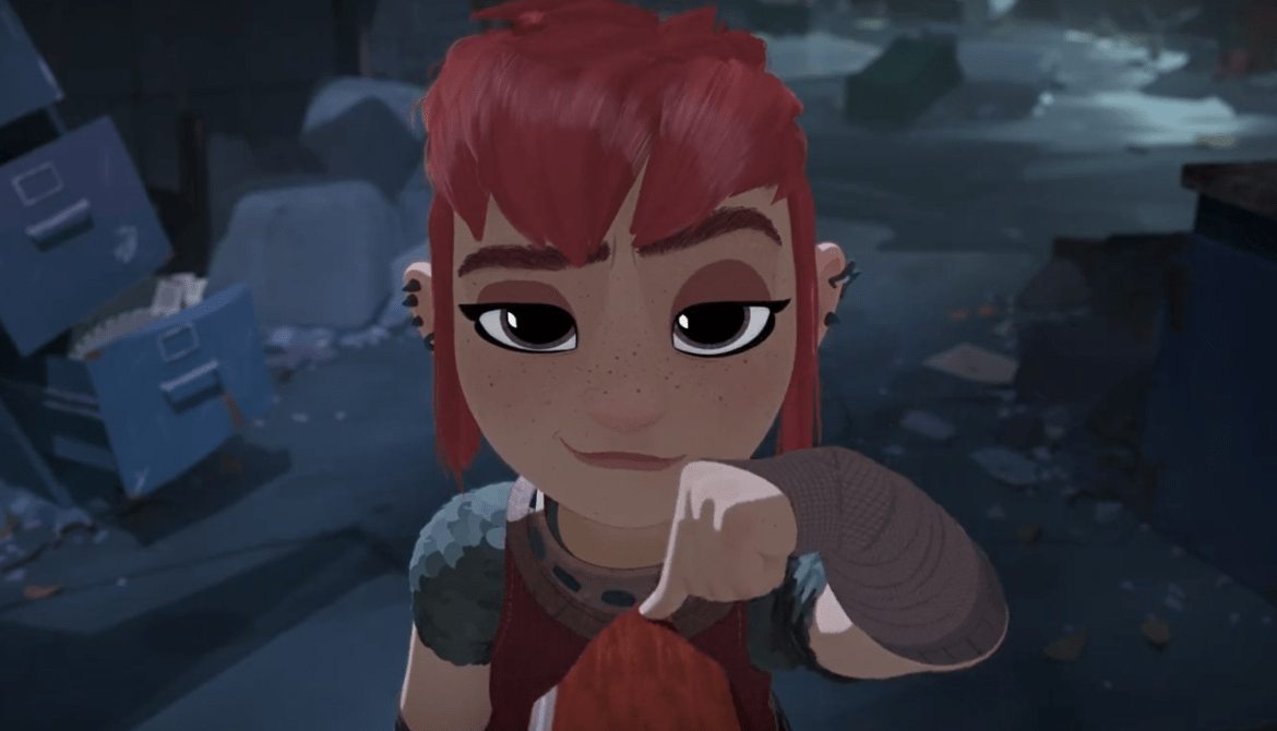 Nimona si presenta nella prima clip del film animato Netflix