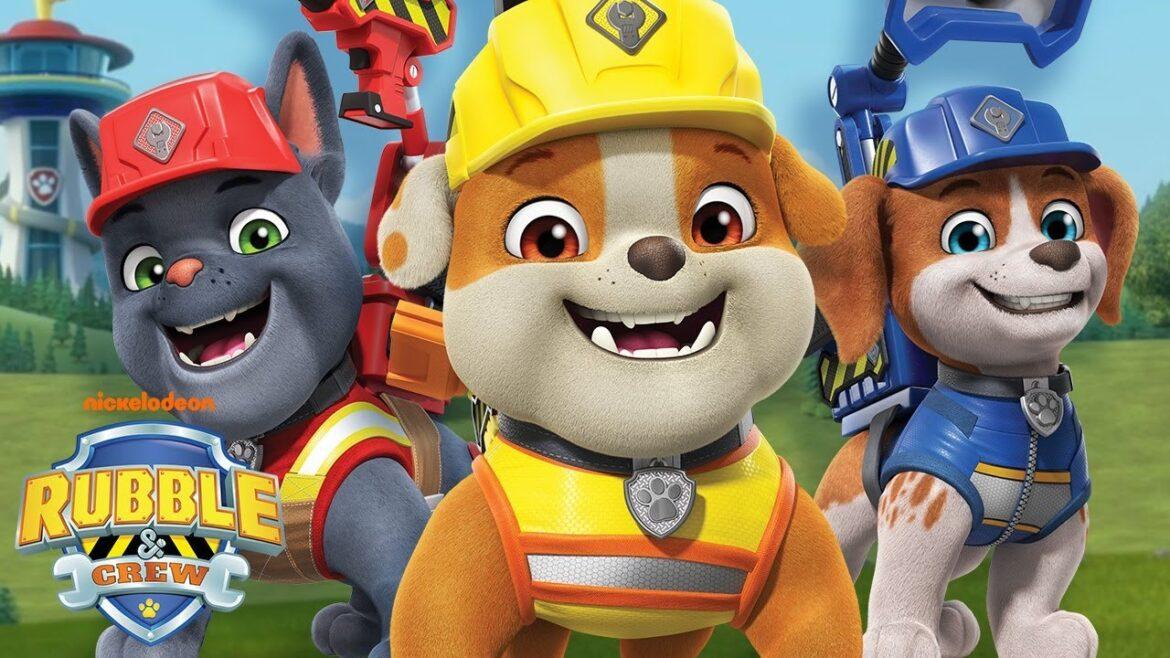 Rubble & Crew, su NickJr. arriva lo spin-off dei Paw Patrol