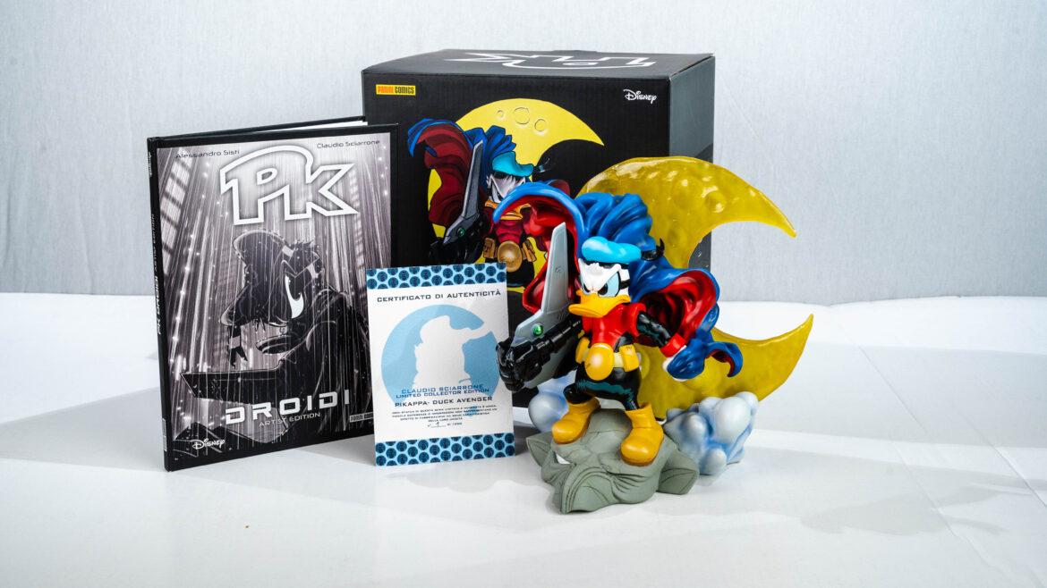 La statua di PK di Claudio Sciarrone è ora in preordine sul sito di Panini Comics