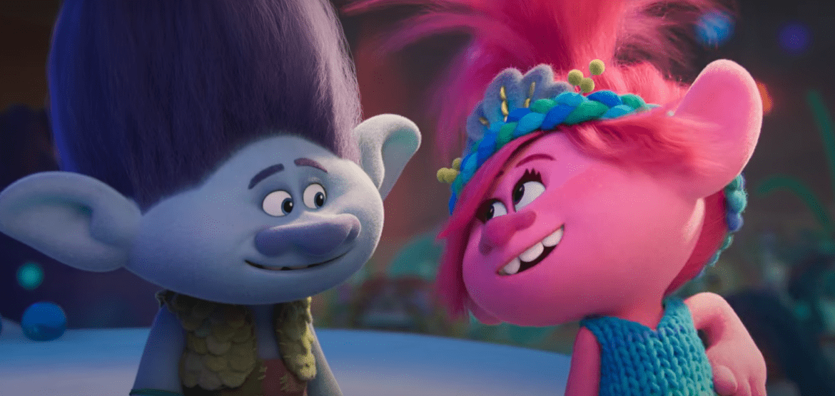 Trolls 3 – Tutti Insieme, il nuovo psichedelico trailer del film animato DreamWorks