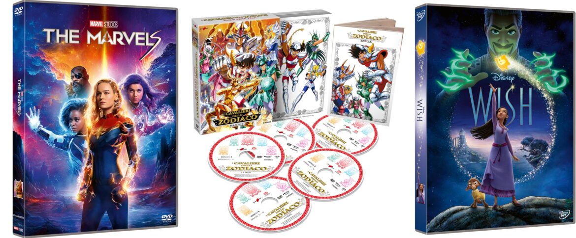 Il DVD di Wish, di The Marvels tra le novità di marzo di Eagle Pictures