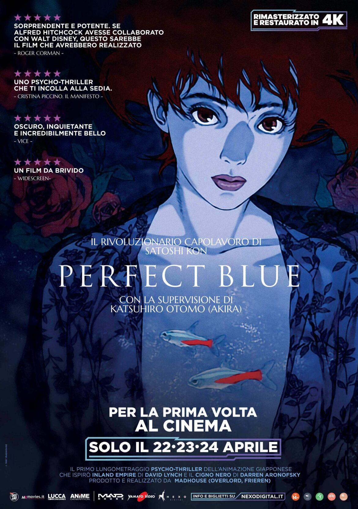 Perfect Blue torna al cinema in versione 4K, dal 22 aprile