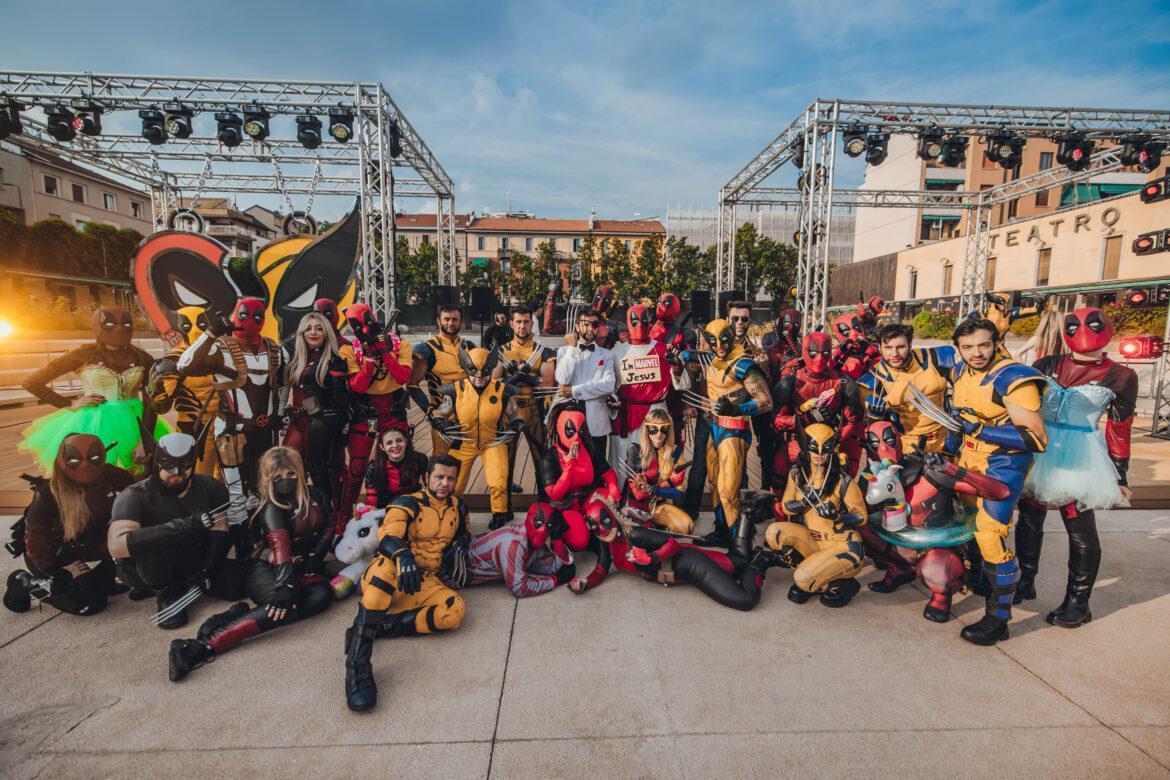 Deadpool & Wolverine, a Milano l’anteprima con i cosplayer