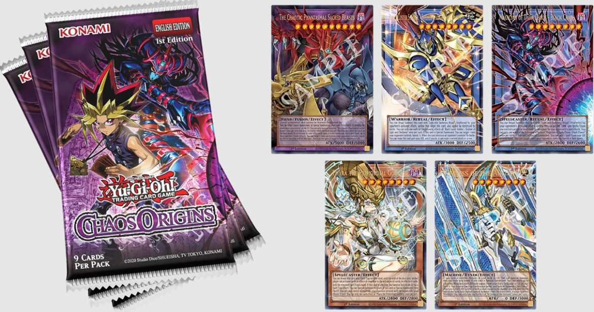Origini del Chaos, le carte di Yugi tornano in versione nuova
